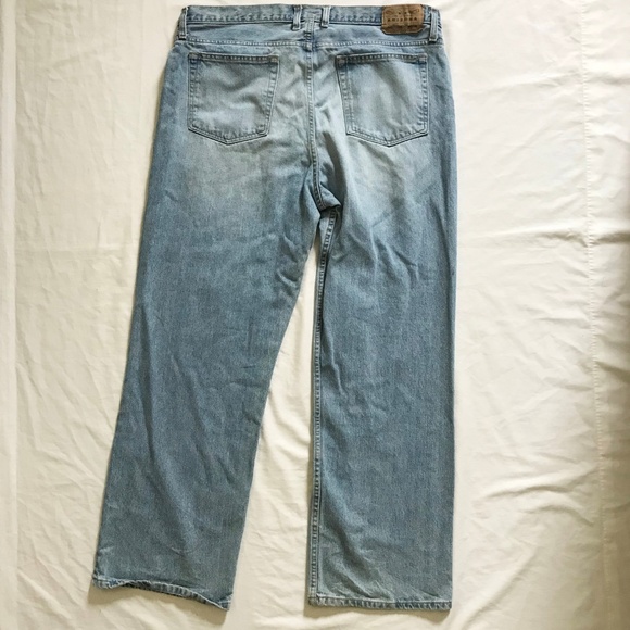 Arizona Mens size 40 X 32 Relaxed Light Wash Jeans - Picture 6 of 8